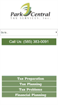 Mobile Screenshot of parkcentraltax.com